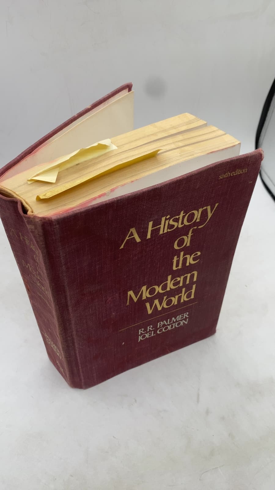 A History of the Modern World by R. R. Palmer, Joel Colton - front cover