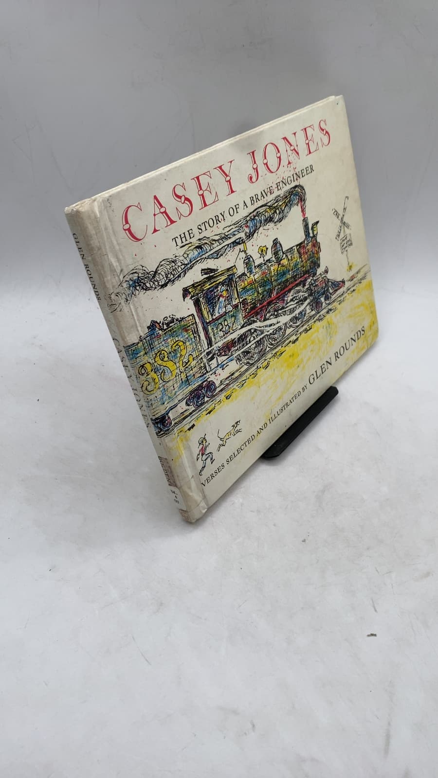 Casey Jones: The Story of a Brave Engineer by Glen Rounds - front cover