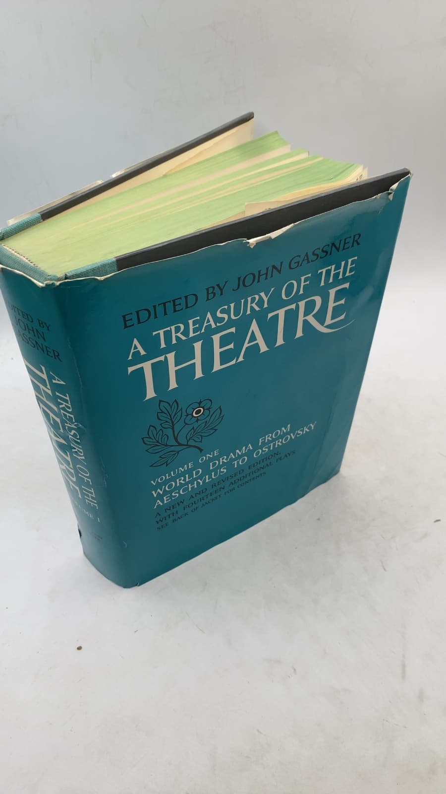 A Treasury of the Theatre, Volume One: World Drama from Aeschylus to Ostrovsky