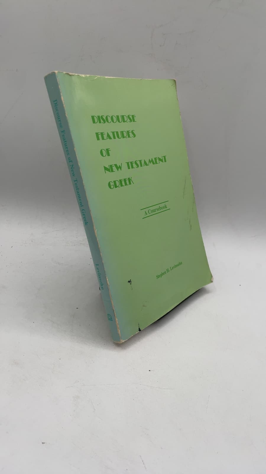 Discourse Features of New Testament Greek: A Coursebook by Stephen H. Levinsohn - front cover
