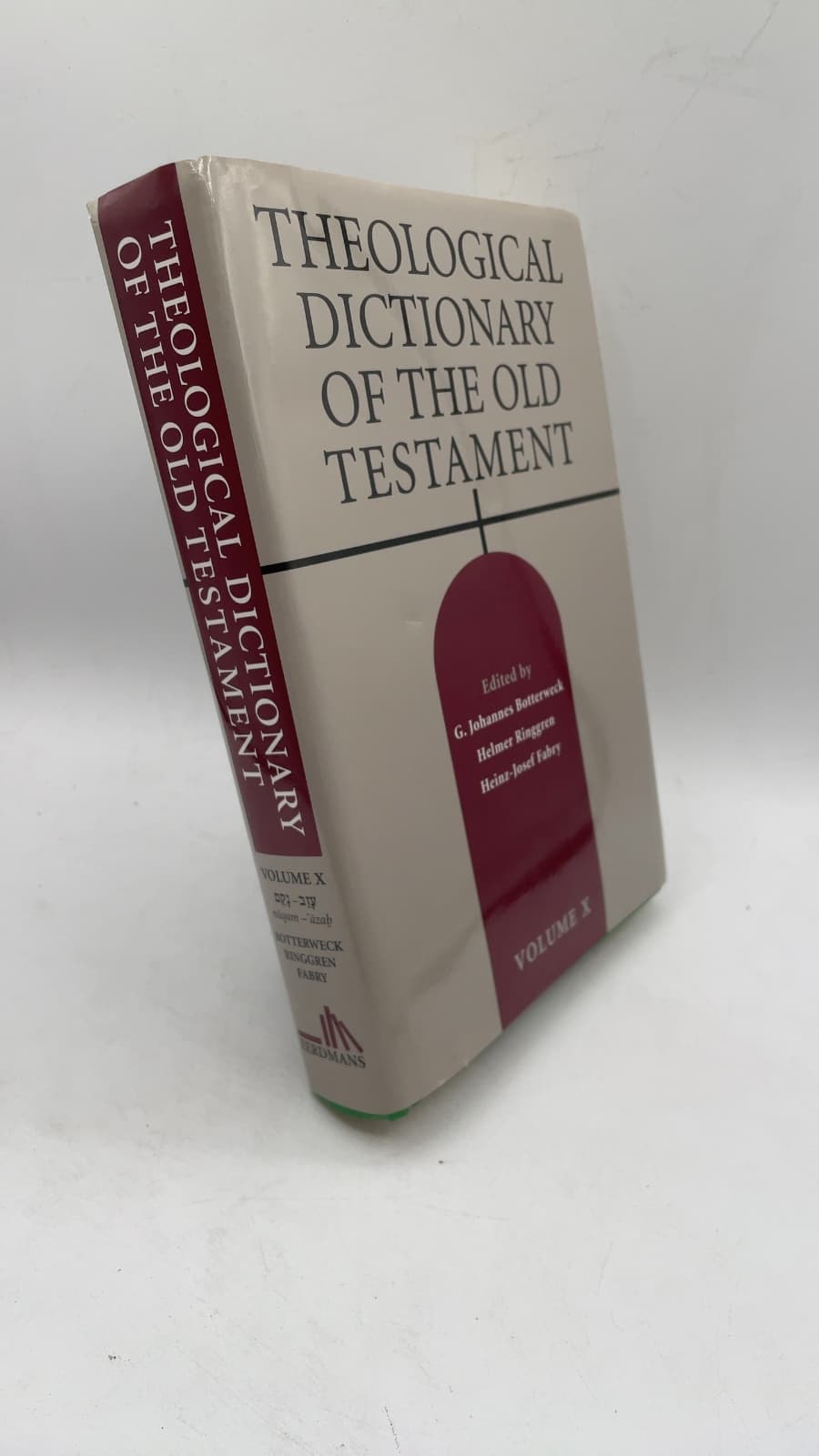 Theological Dictionary of the Old Testament, Volume X by G. Johannes Botterweck, Helmer Ringgren, Heinz-Josef Fabry - front cover