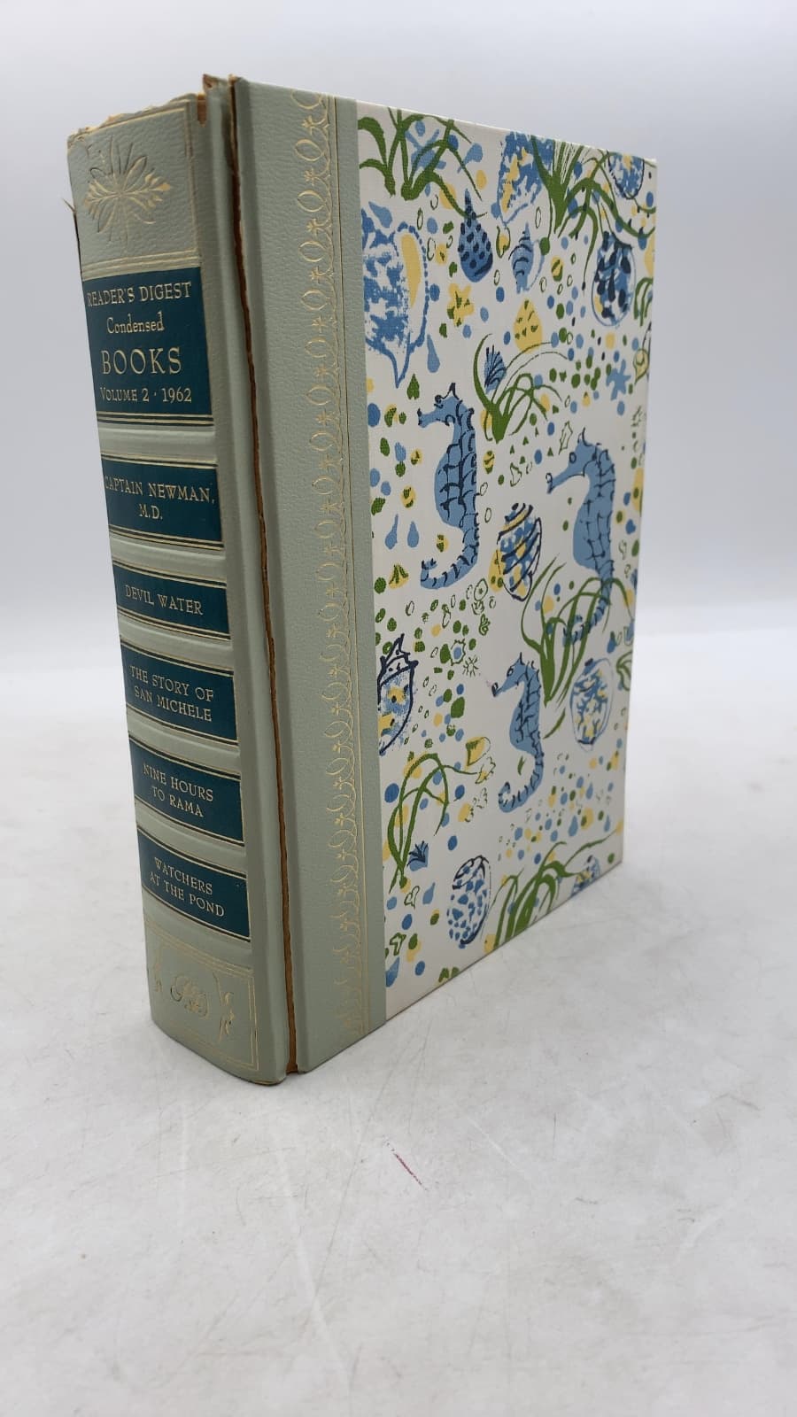 Reader's Digest Condensed Books Volume 2 - 1962 by Various (includes Leo Rosten, Anya Seton, Axel Munthe, Stanley Wolpert, Franklin Russell) - front cover