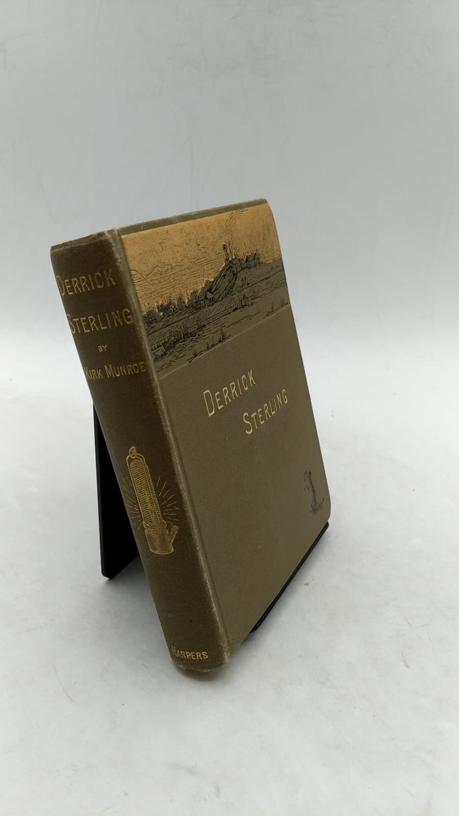 Derrick Sterling: A Story of the Mines by Kirk Munroe - front cover