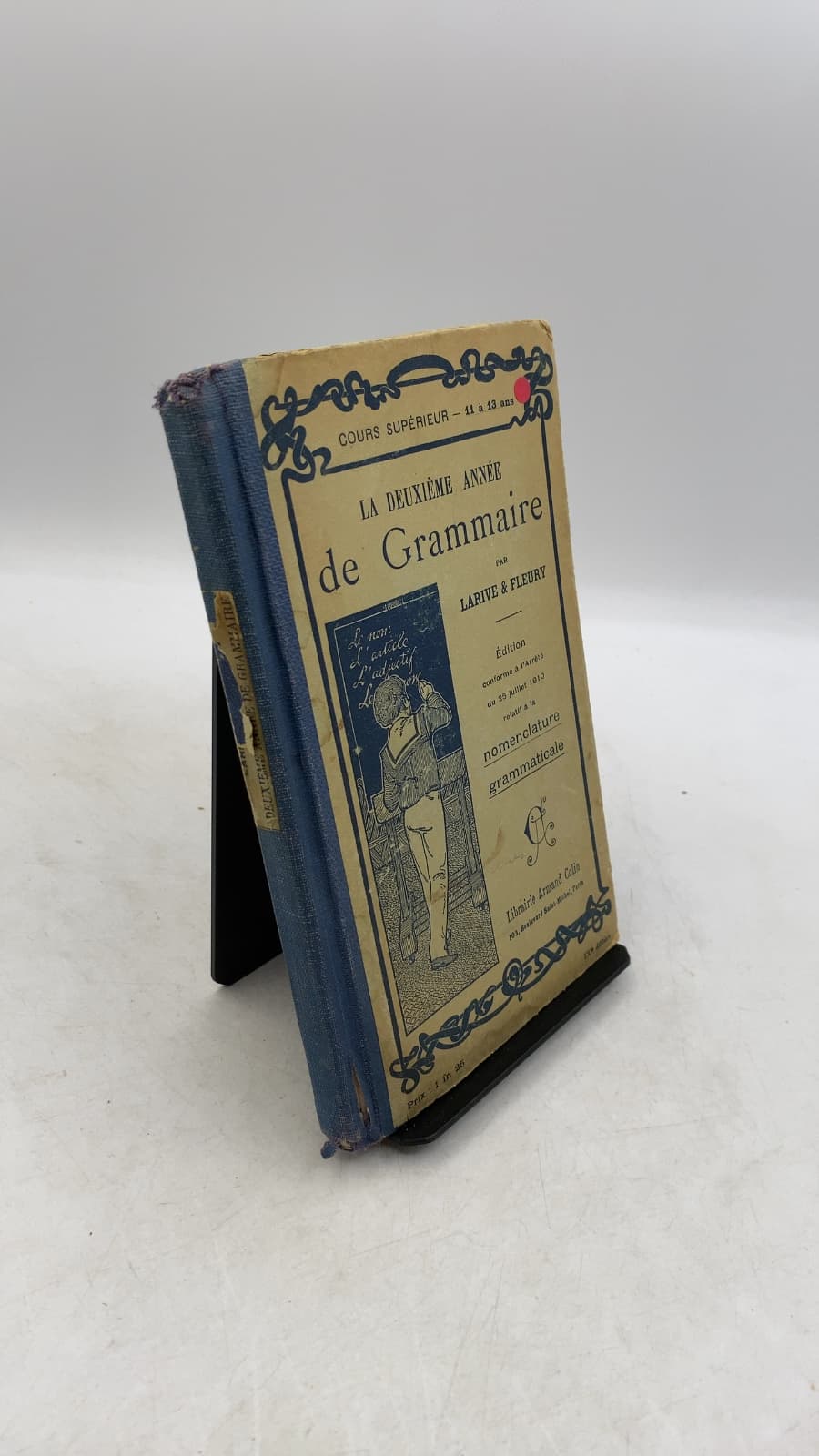La Deuxième Année de Grammaire by Larive & Fleury - front cover