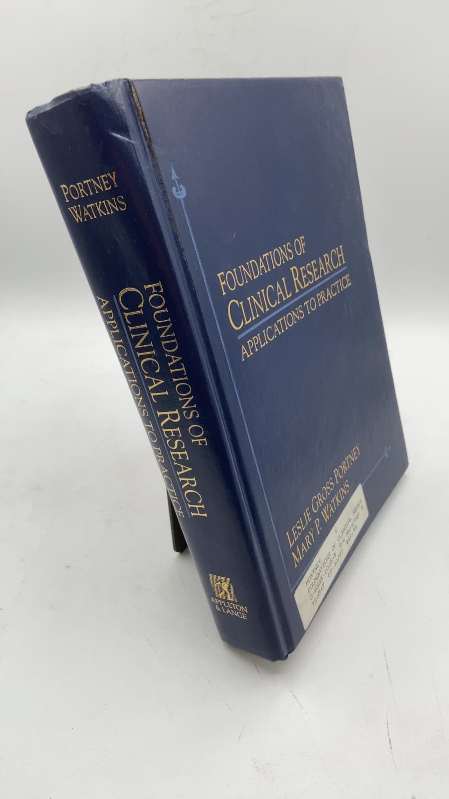 Foundations of Clinical Research: Applications to Practice by Leslie Gross Portney, Mary P. Watkins - front cover