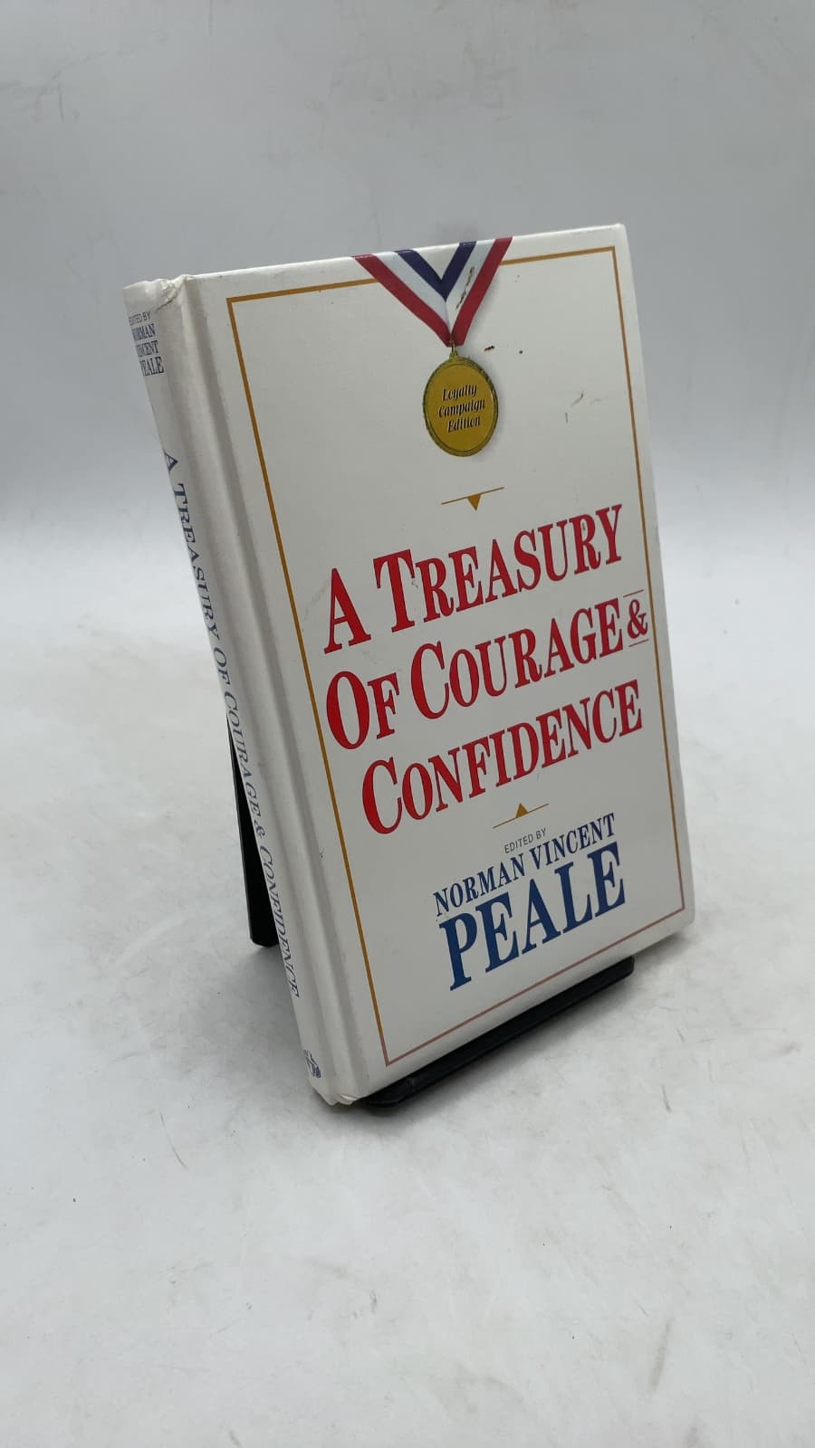 A Treasury of Courage & Confidence by Norman Vincent Peale - front cover
