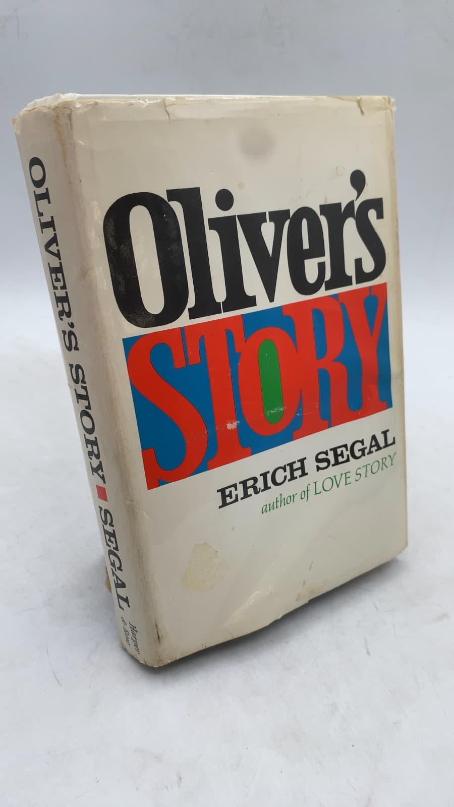 Oliver's Story by Erich Segal - front cover