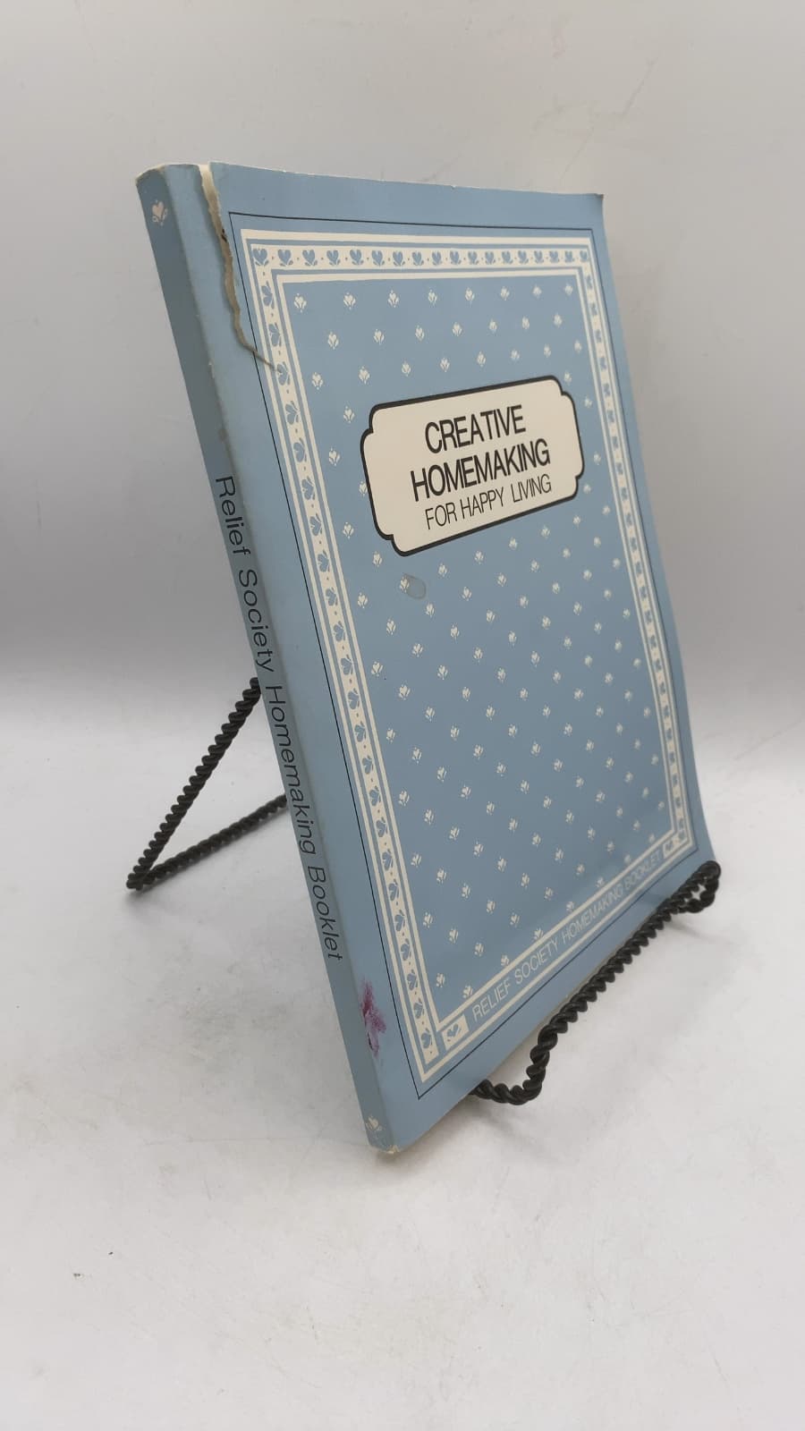 Creative Homemaking for Happy Living: Relief Society Homemaking Booklet - front cover