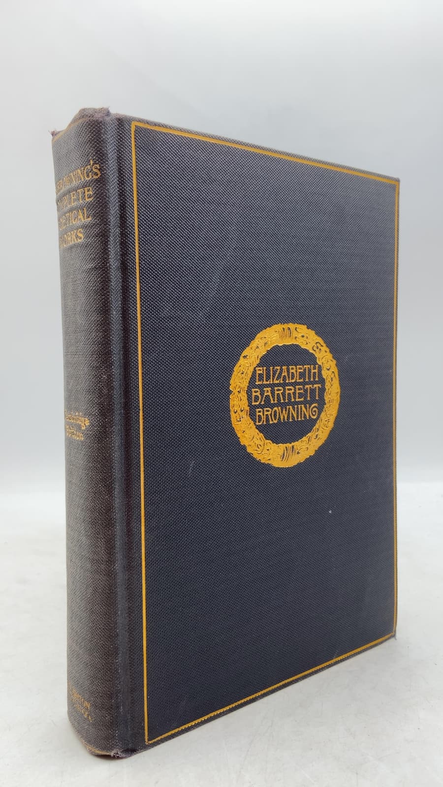 The Complete Poetical Works of Elizabeth Barrett Browning (Cambridge Edition) by Elizabeth Barrett Browning - front cover