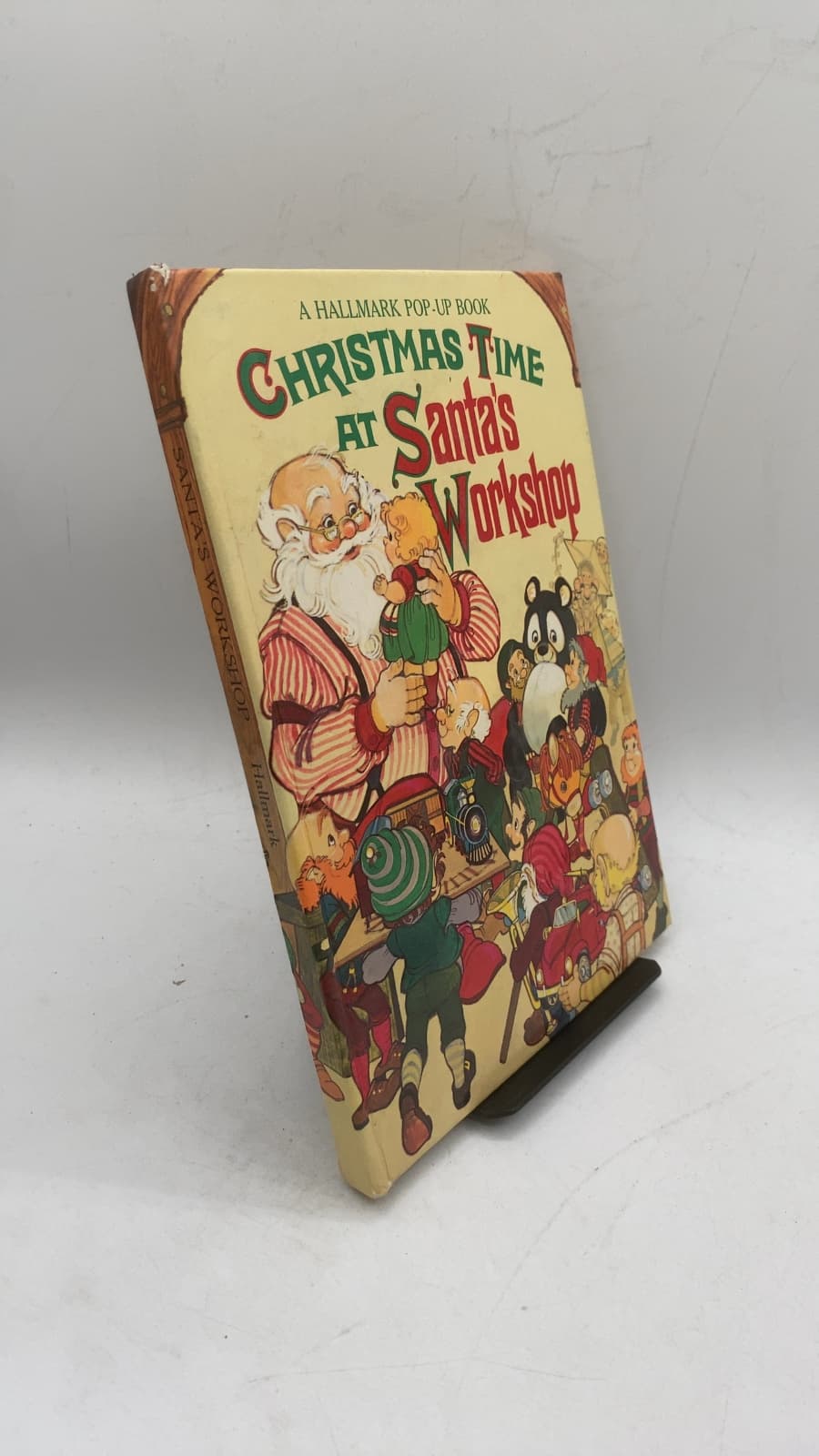 Christmas Time at Santa's Workshop by Barbara Burrow - front cover