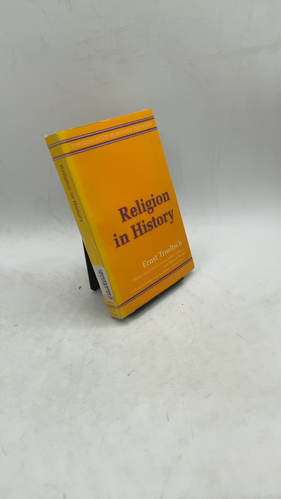 Religion in History by Ernst Troeltsch - front cover