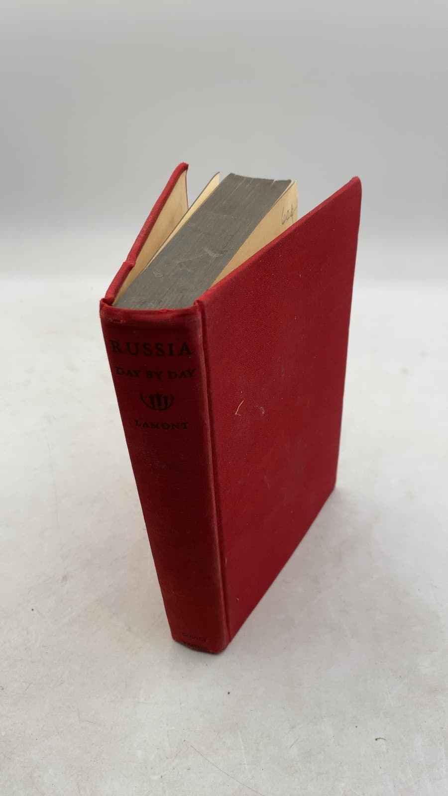 Russia Day by Day: A Travel Diary by Corliss and Margaret Lamont - front cover