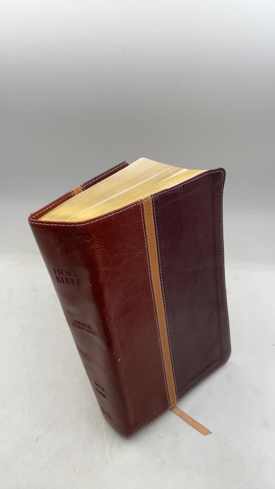 NIV & The Message Parallel Study Bible