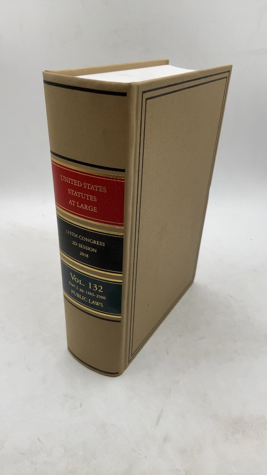 United States Statutes at Large, Volume 132, Part 2: Public Laws 115-184 Through 115-244