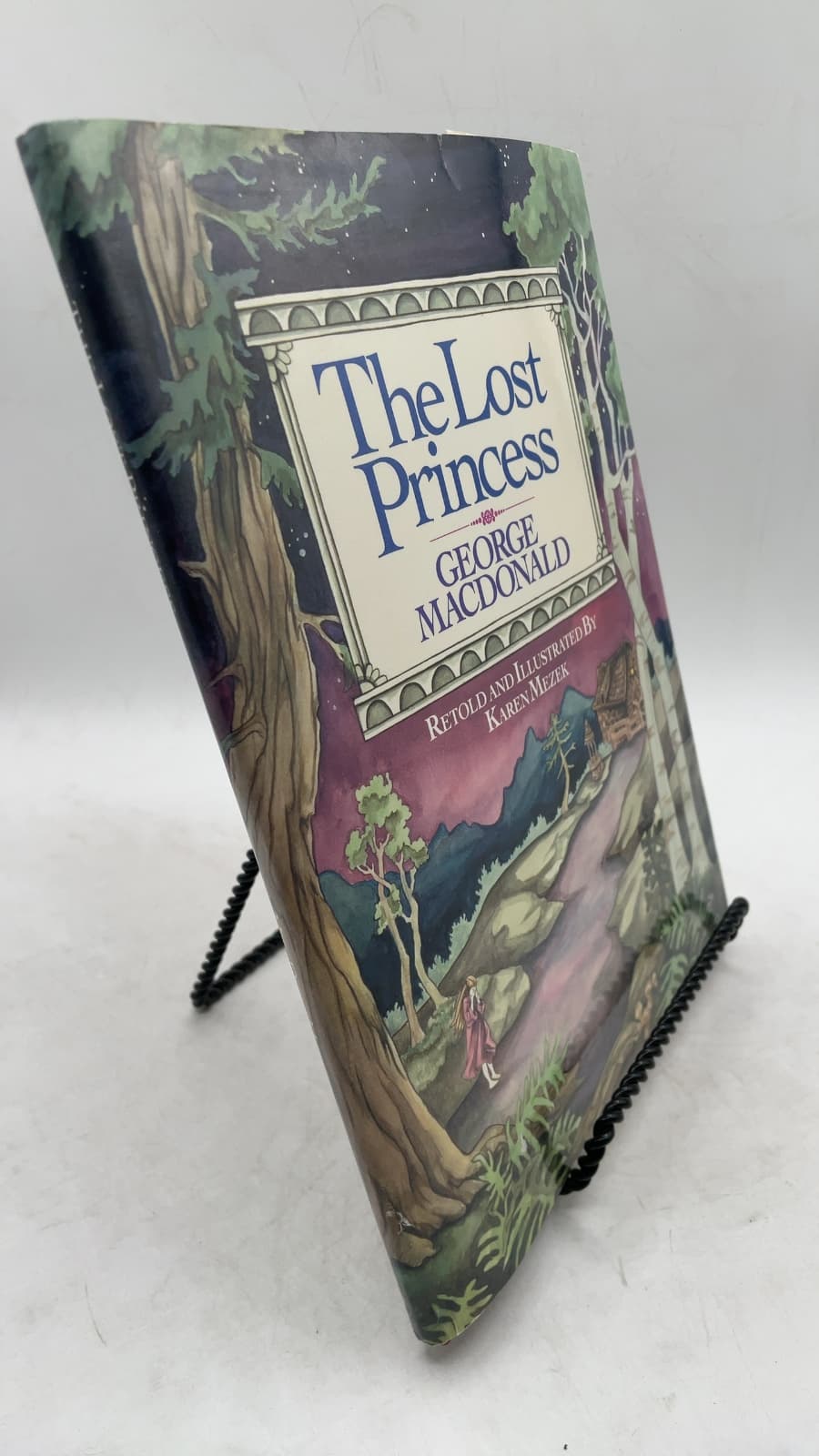 The Lost Princess by George MacDonald (Retold and Illustrated by Karen Mezek) - front cover