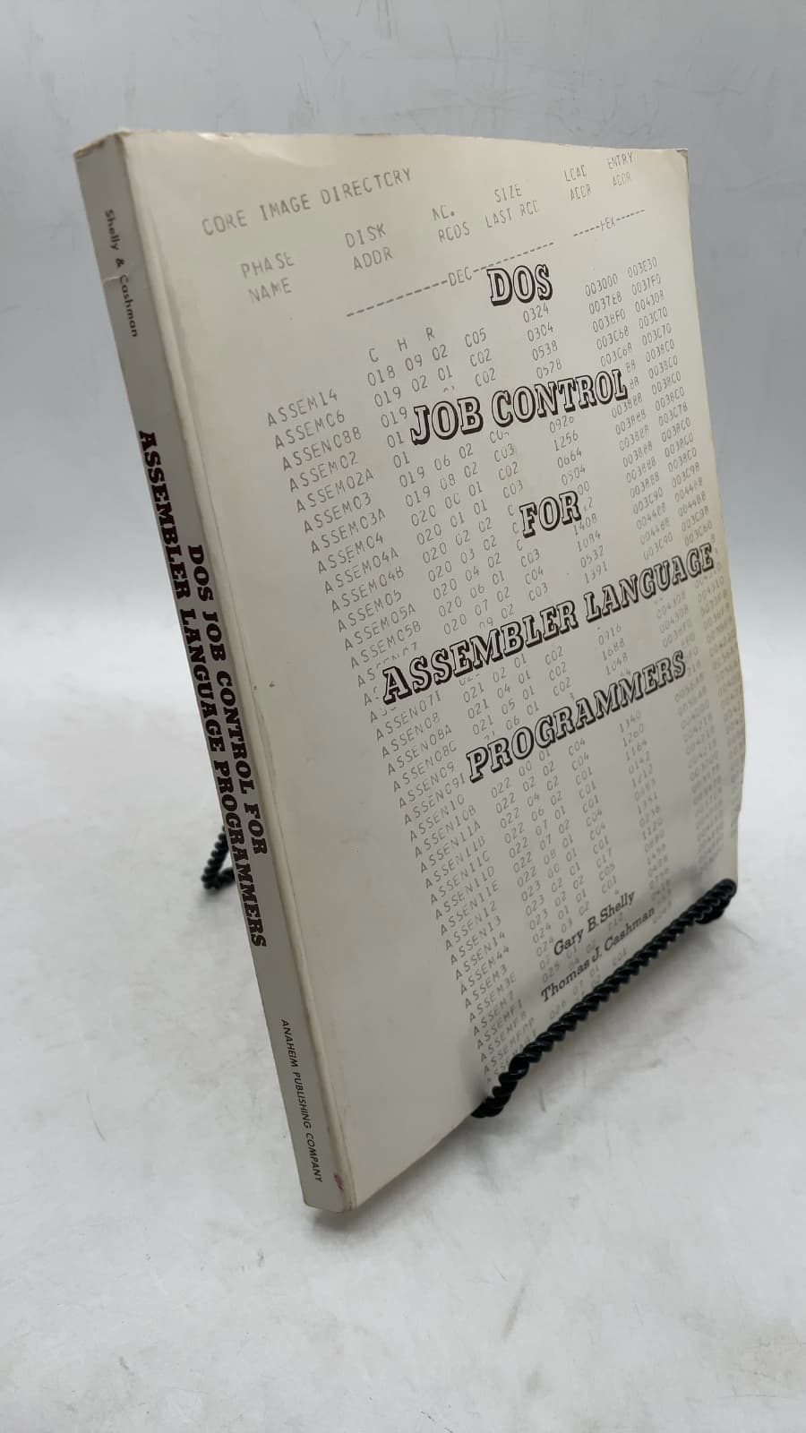 DOS Job Control for Assembler Language Programmers by Gary B. Shelly & Thomas J. Cashman - front cover