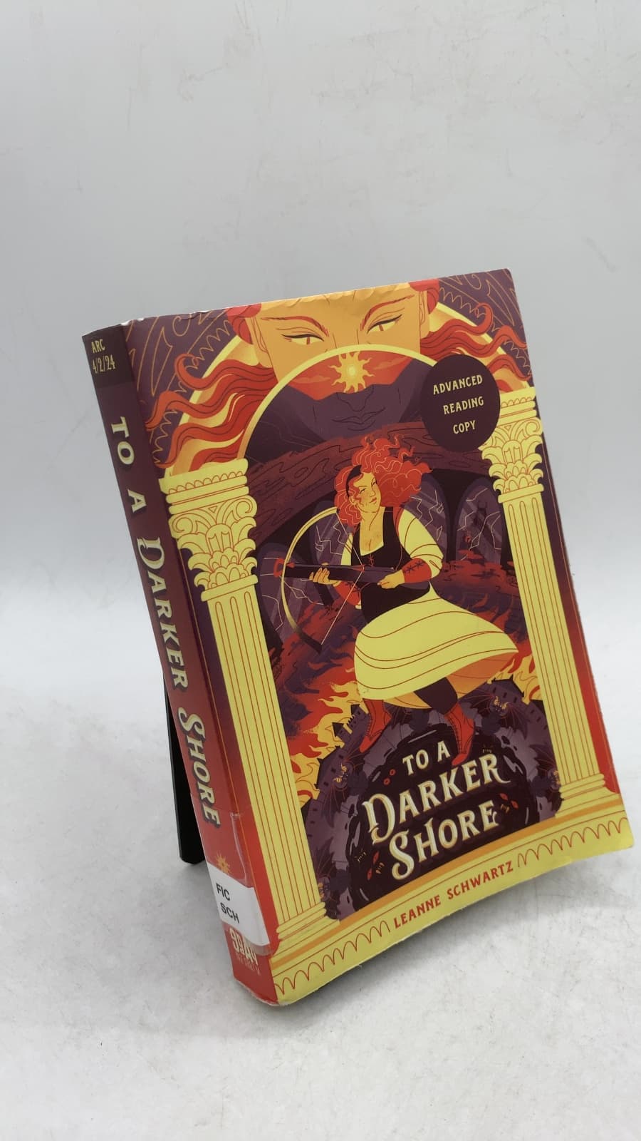 To a Darker Shore by Leanne Schwartz - front cover