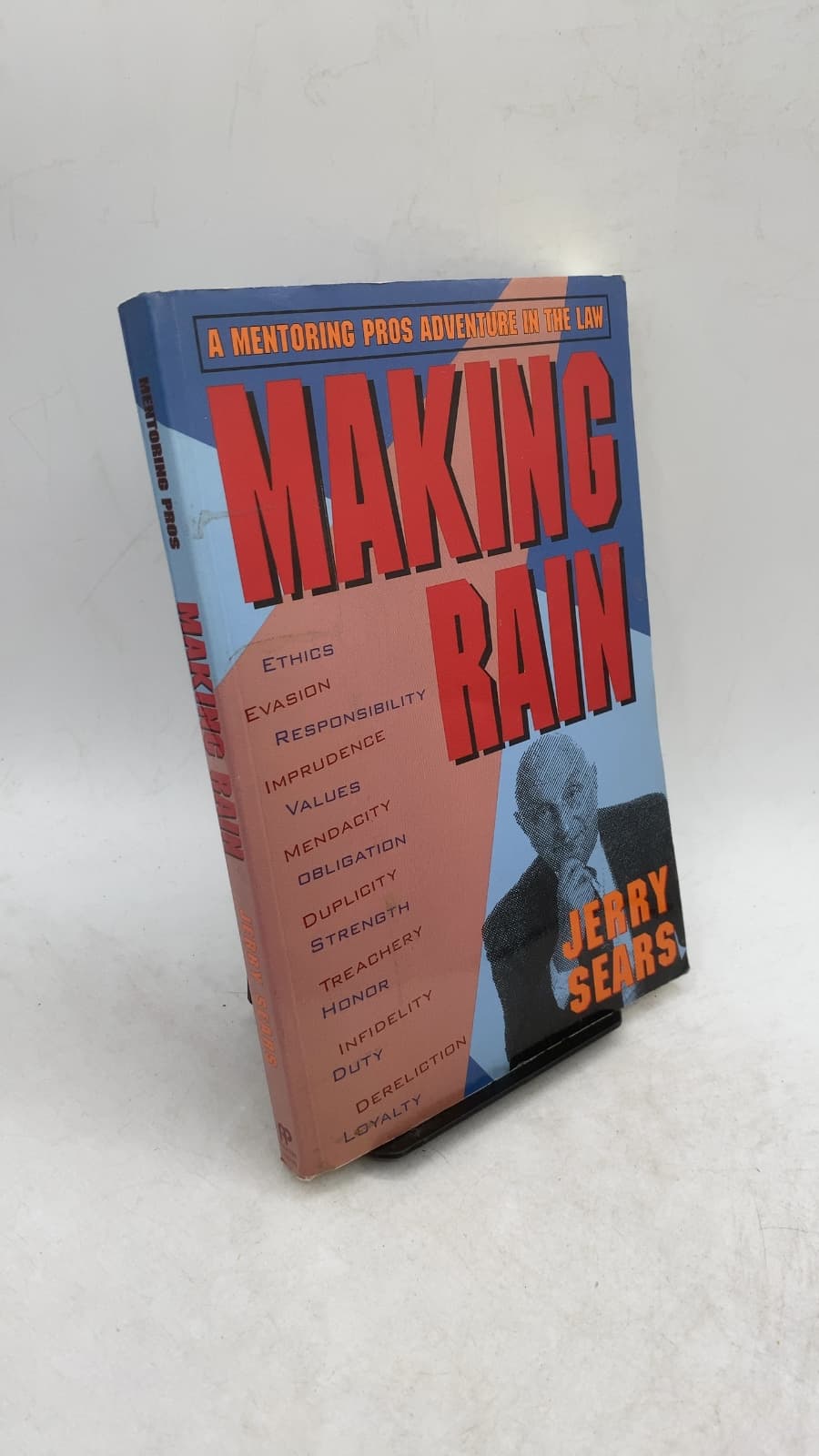 Making Rain: An Adventure in the Law by Jerry Sears - front cover