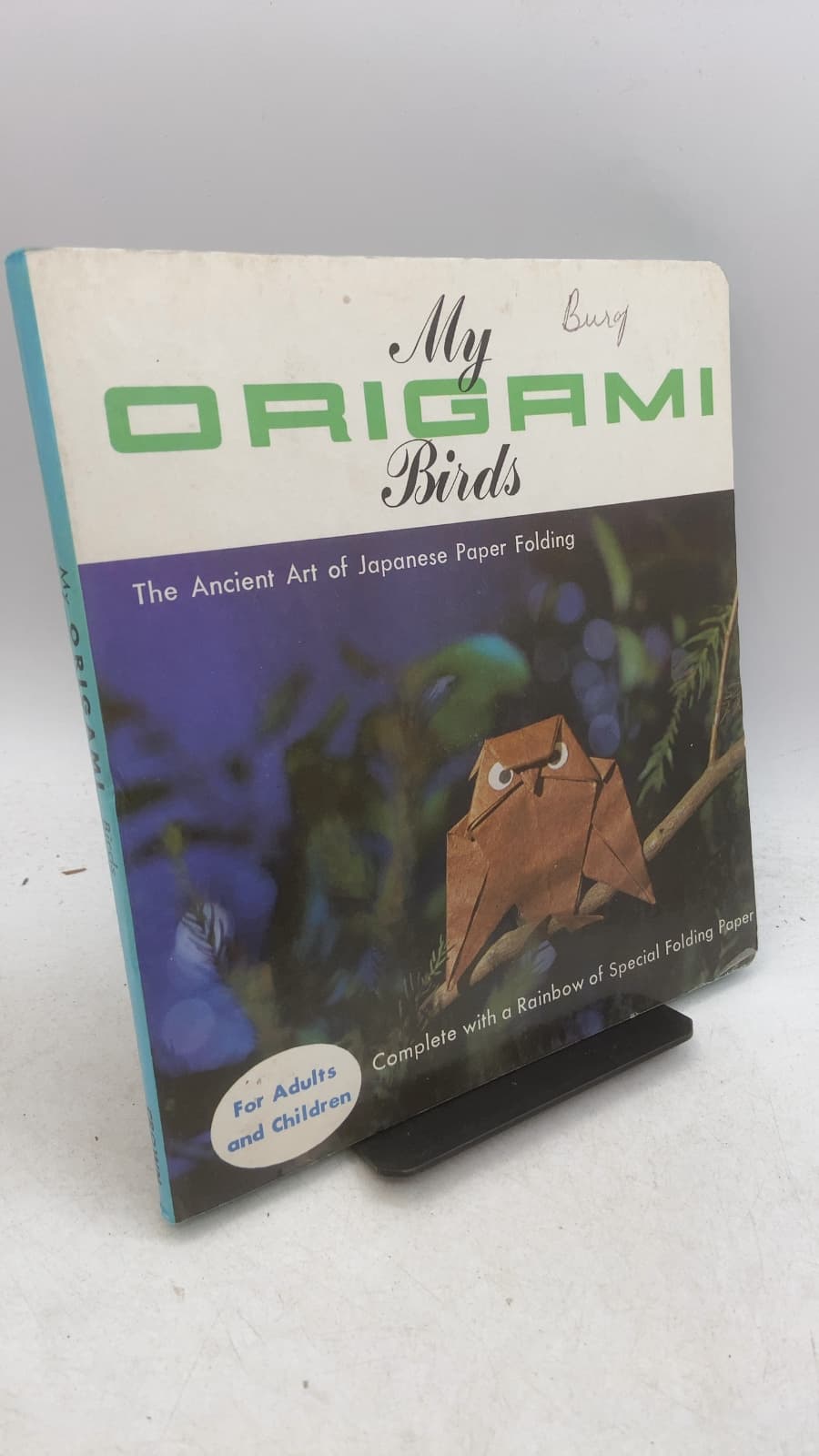 My Origami Birds: The Ancient Art of Japanese Paper Folding - front cover