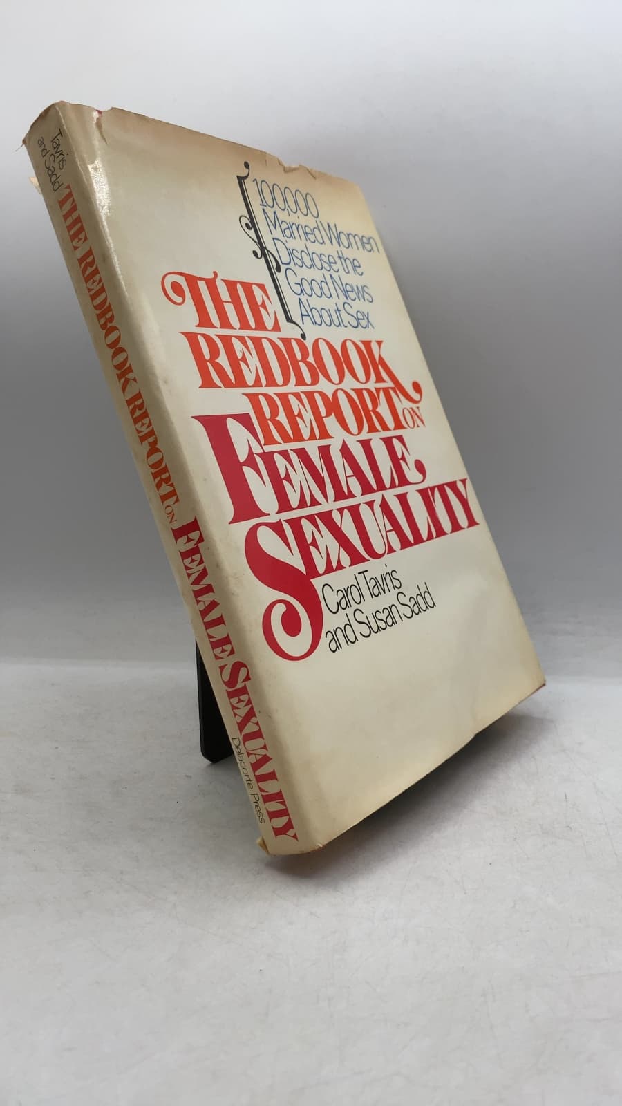 THE Redbook Report ON Female Sexuality by Carol Tavris and Susan Sadd - front cover
