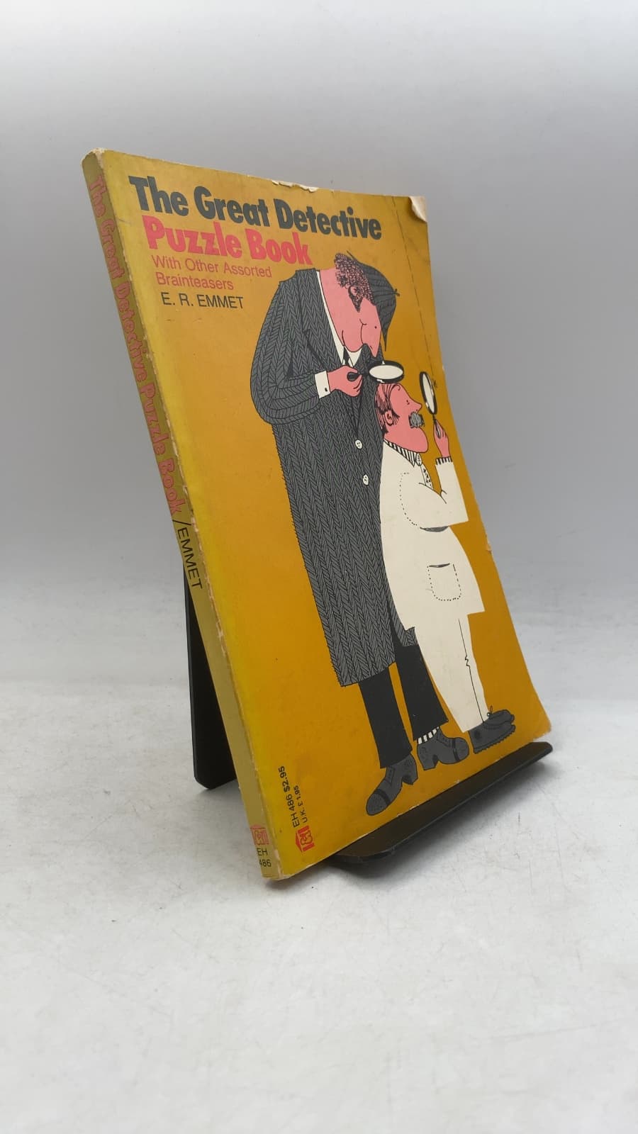 The Great Detective Puzzle Book by E. R. Emmet - front cover