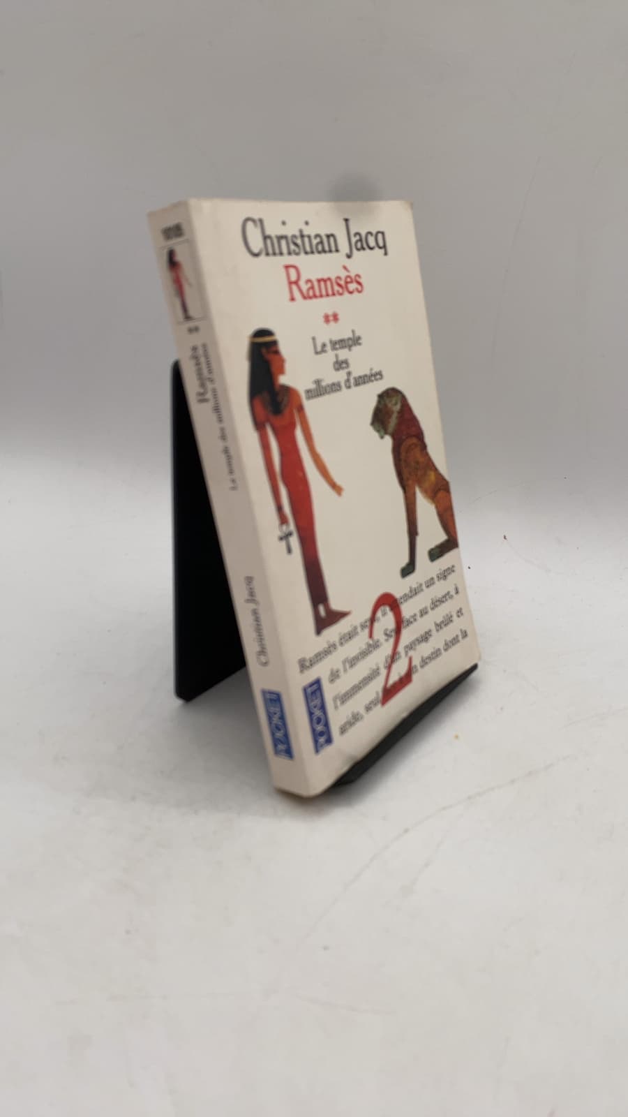 Ramsès: Le Temple des millions d'années by Christian Jacq - front cover