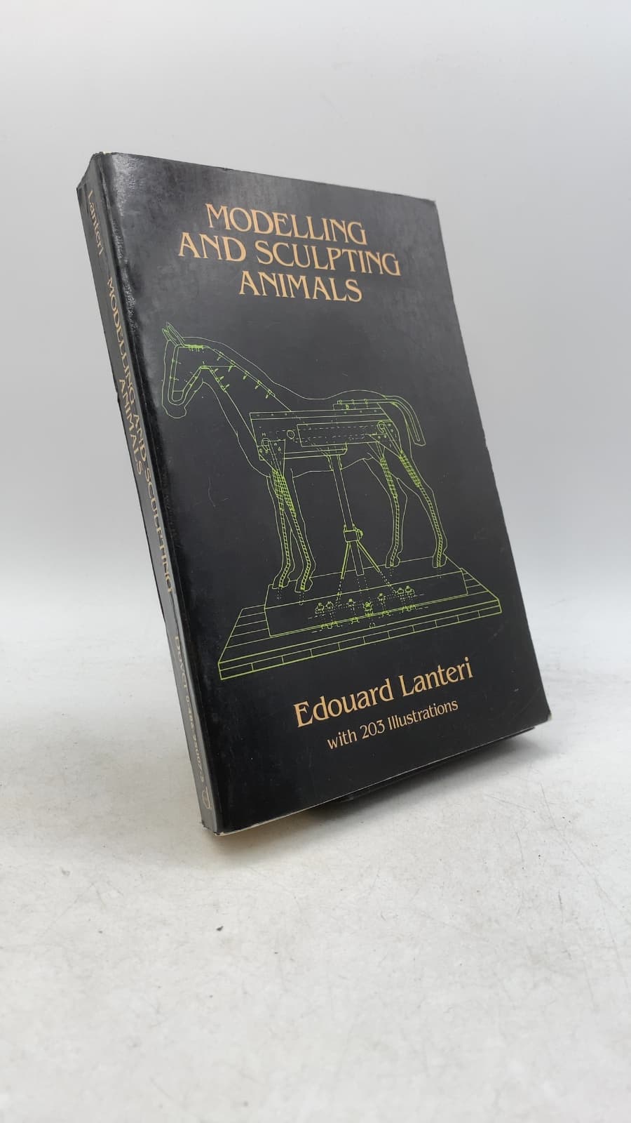 Modelling and Sculpting Animals by Edouard Lanteri - front cover