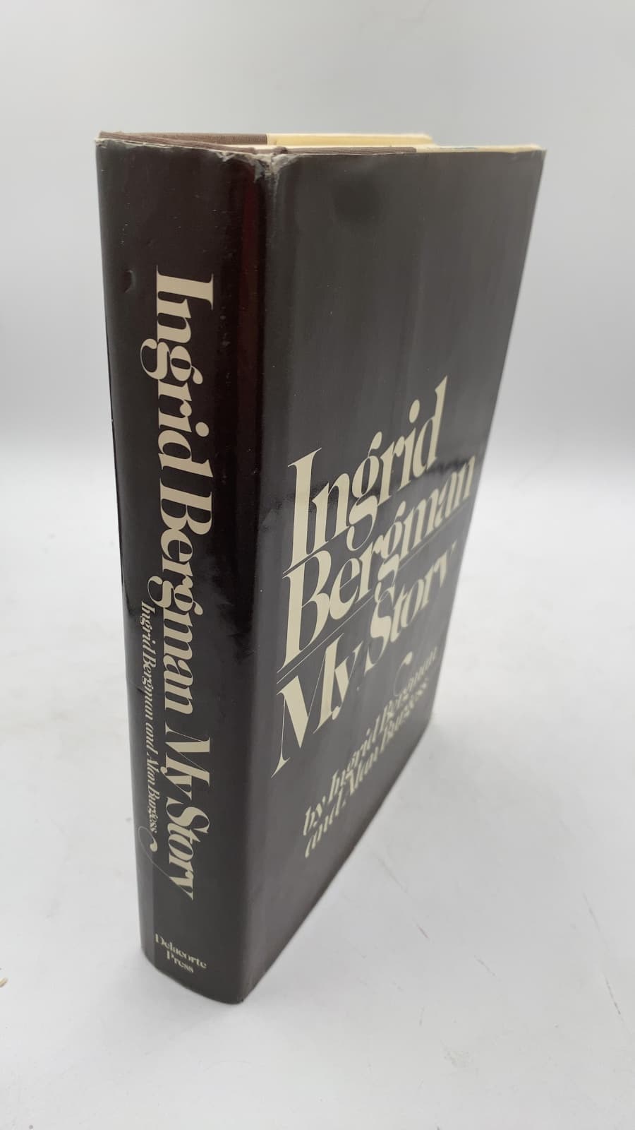 Ingrid Bergman My Story by Ingrid Bergman and Alan Burgess - front cover