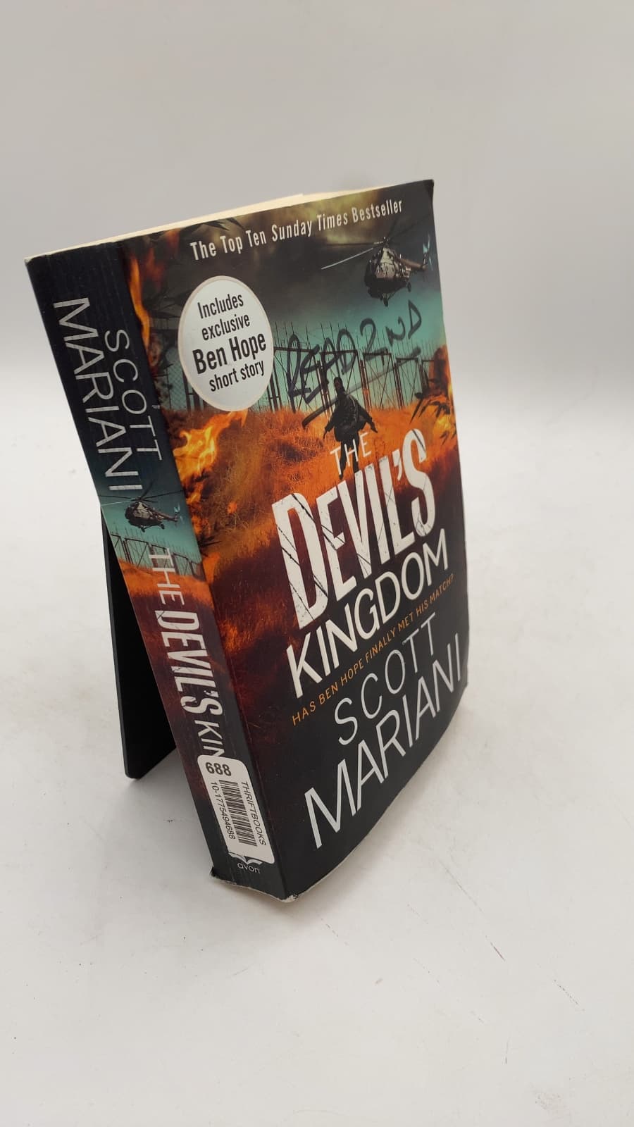 The Devil's Kingdom by Scott Mariani - front cover