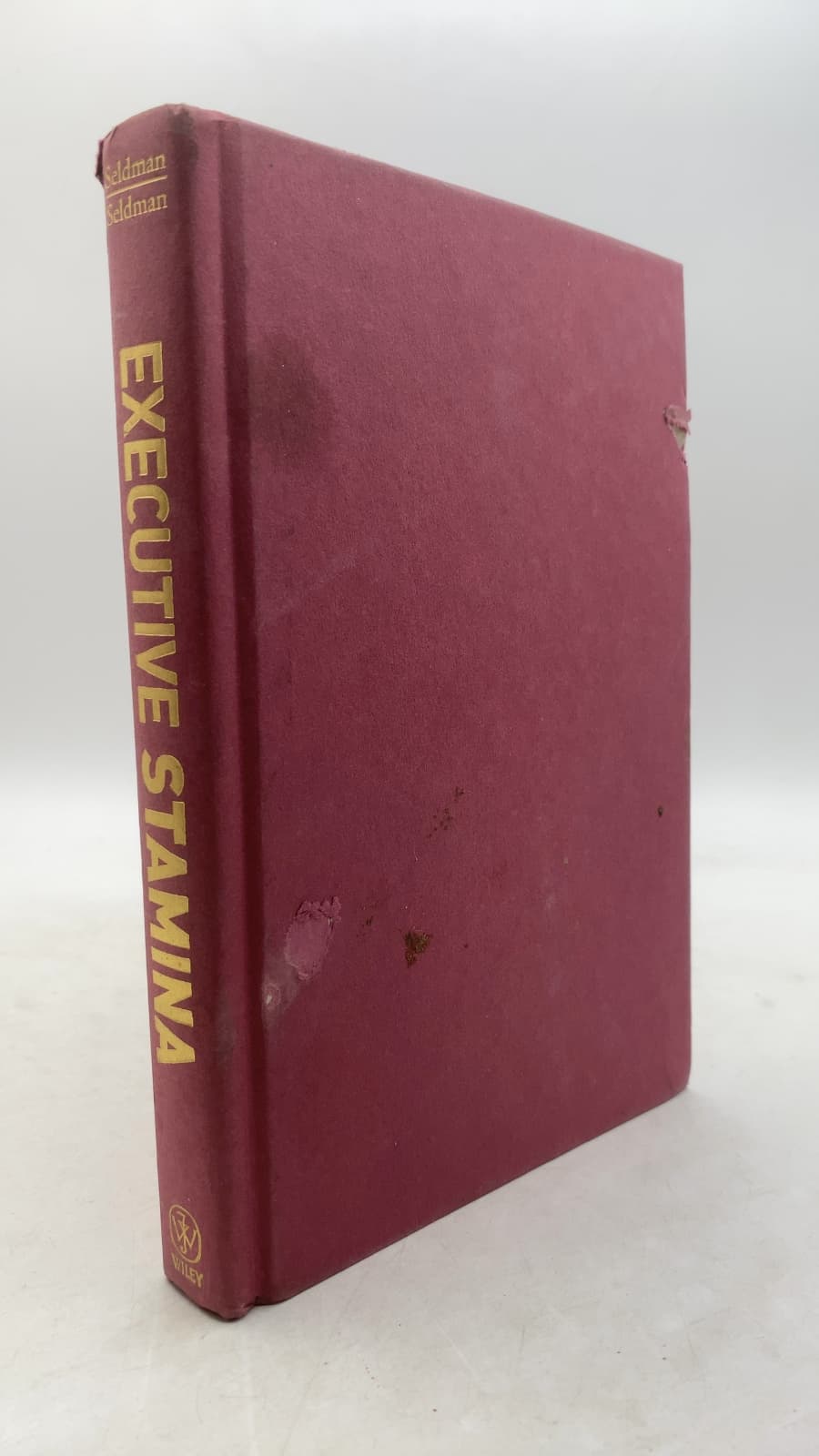 Executive Stamina: How to Optimize Time, Energy, and Productivity to Achieve Peak Performance by Marty Seldman and Joshua Seldman - front cover