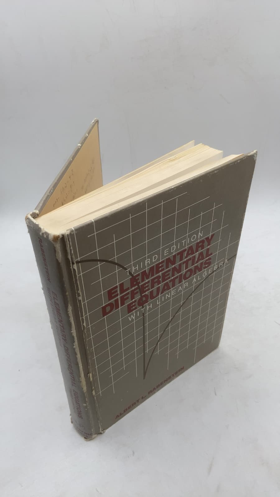 Elementary Differential Equations with Linear Algebra by Albert L. Rabenstein - front cover