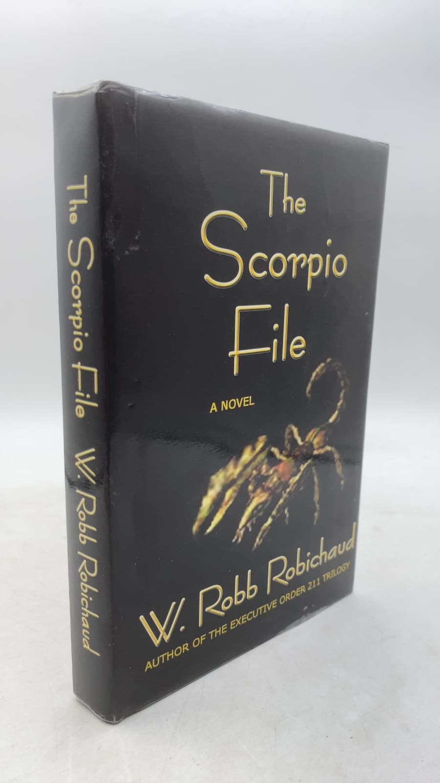 The Scorpio File by W. Robb Robichaud - front cover