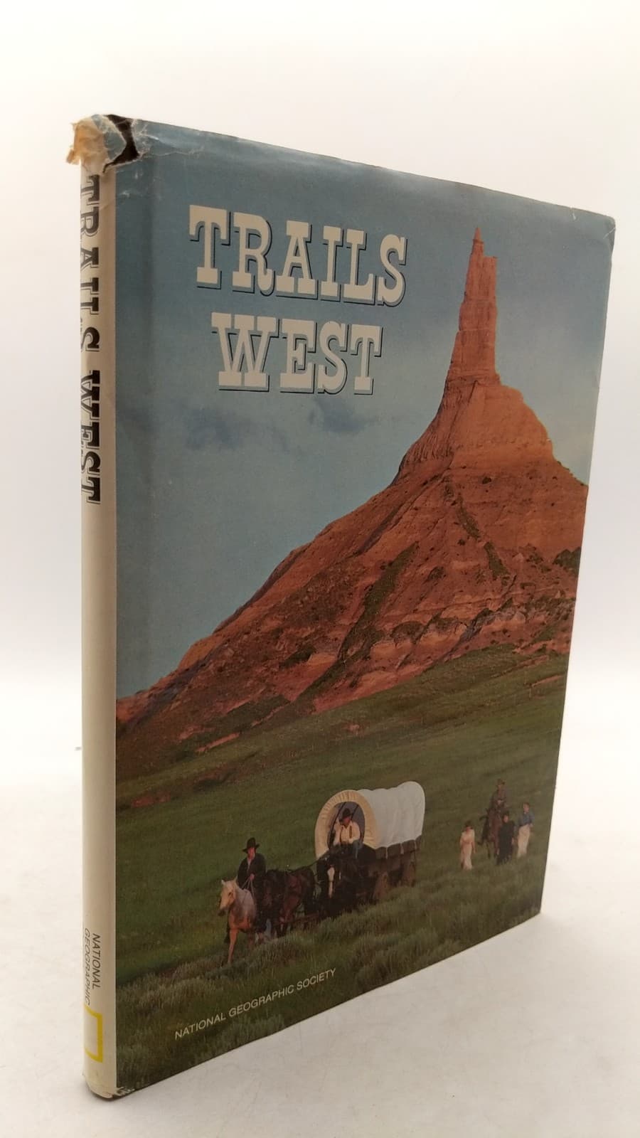 Trails West by Marc Simmons, Wallace Stegner, Charles McCarry, Robert Laxalt, Don Dedera, Louis de la Haba - front cover