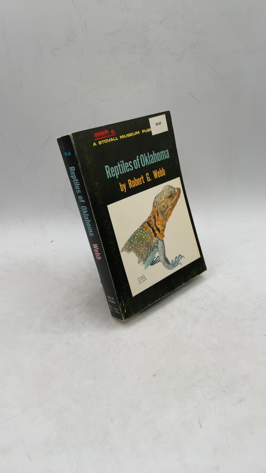 Reptiles of Oklahoma by Robert G. Webb - front cover