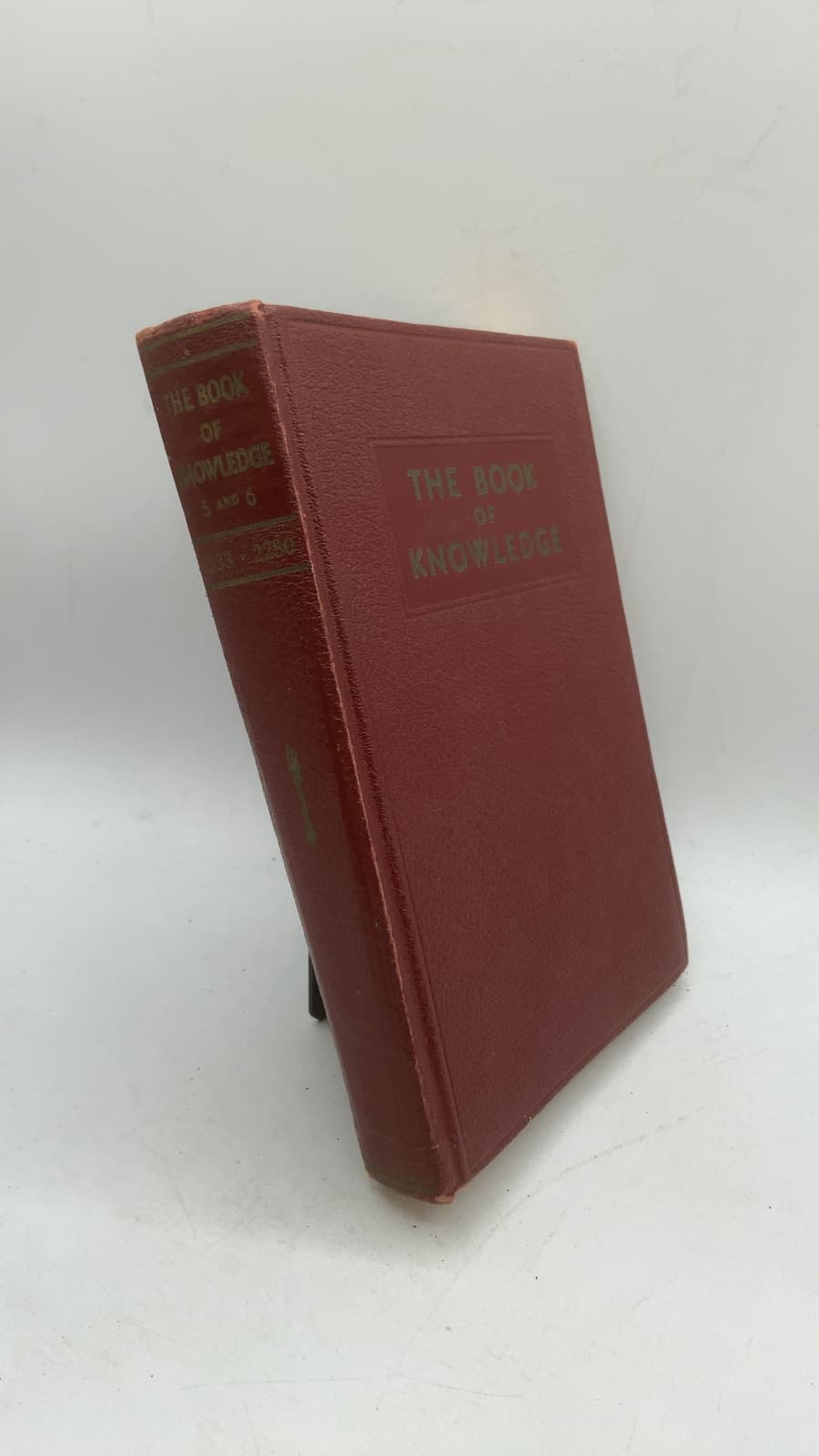 The Book of Knowledge: The Children's Encyclopedia (Volume 5 and 6) by E. V. McLoughlin, A.B. (Editor-in-Chief) - front cover