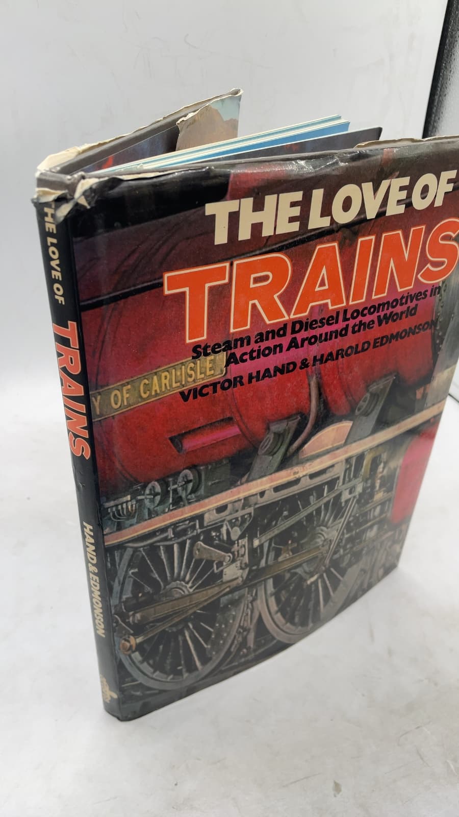 The Love of Trains by Victor Hand & Harold Edmonson - front cover