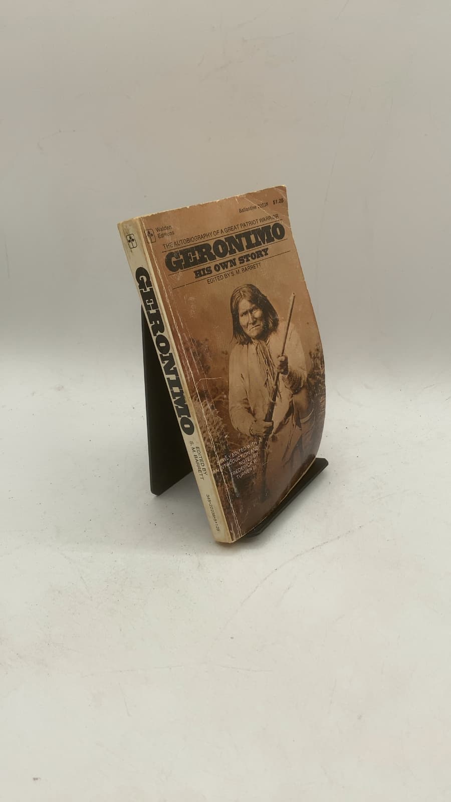 Geronimo His Own Story by Edited by S. M. Barrett - front cover