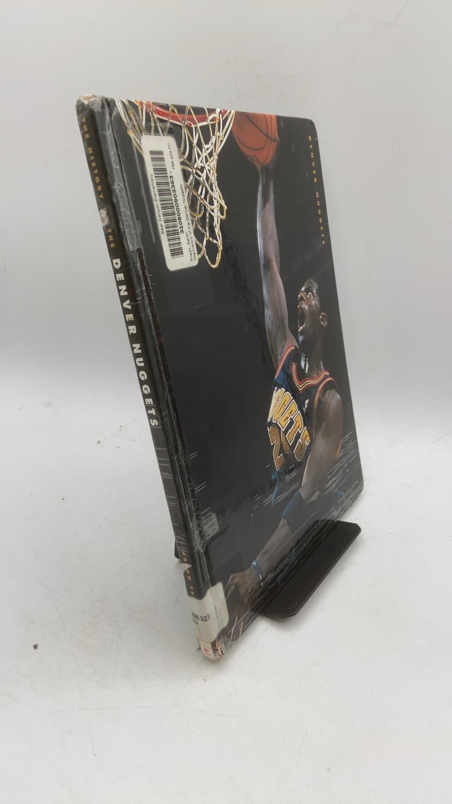 The History of the Denver Nuggets by Aaron Frisch - front cover