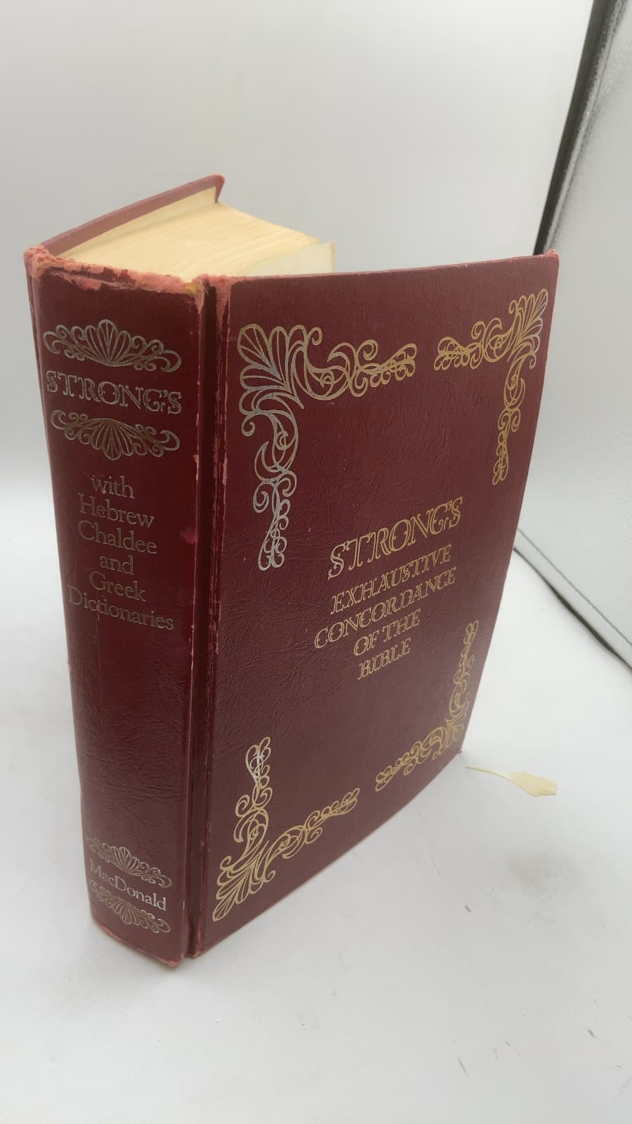 The Exhaustive Concordance of the Bible by James Strong, S.T.D., LL.D. - front cover