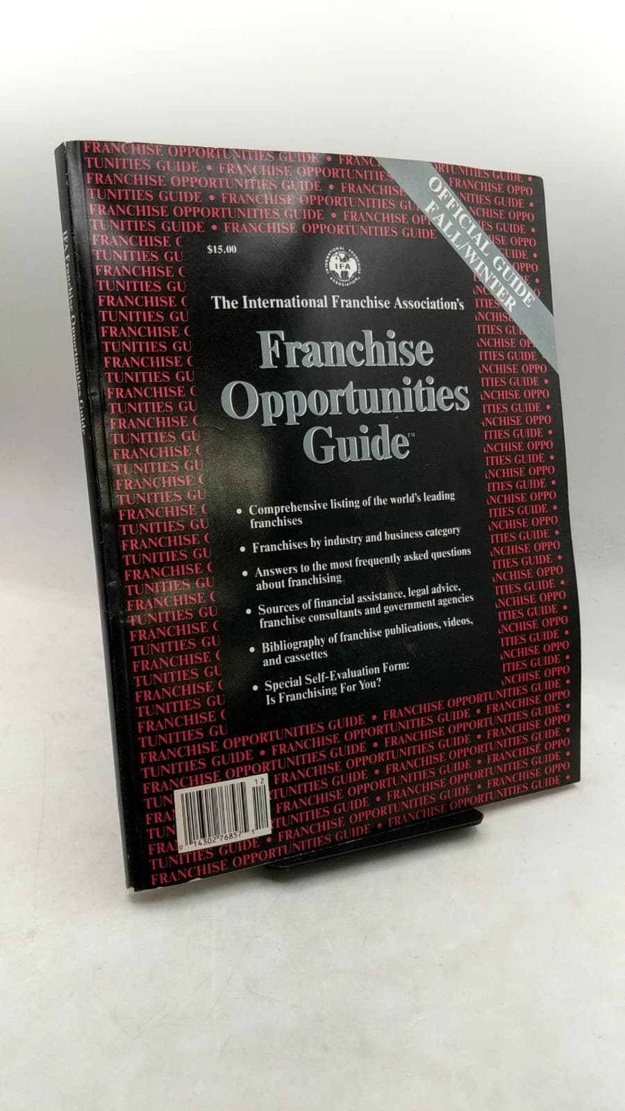 Franchise Opportunities Guide by International Franchise Association - front cover