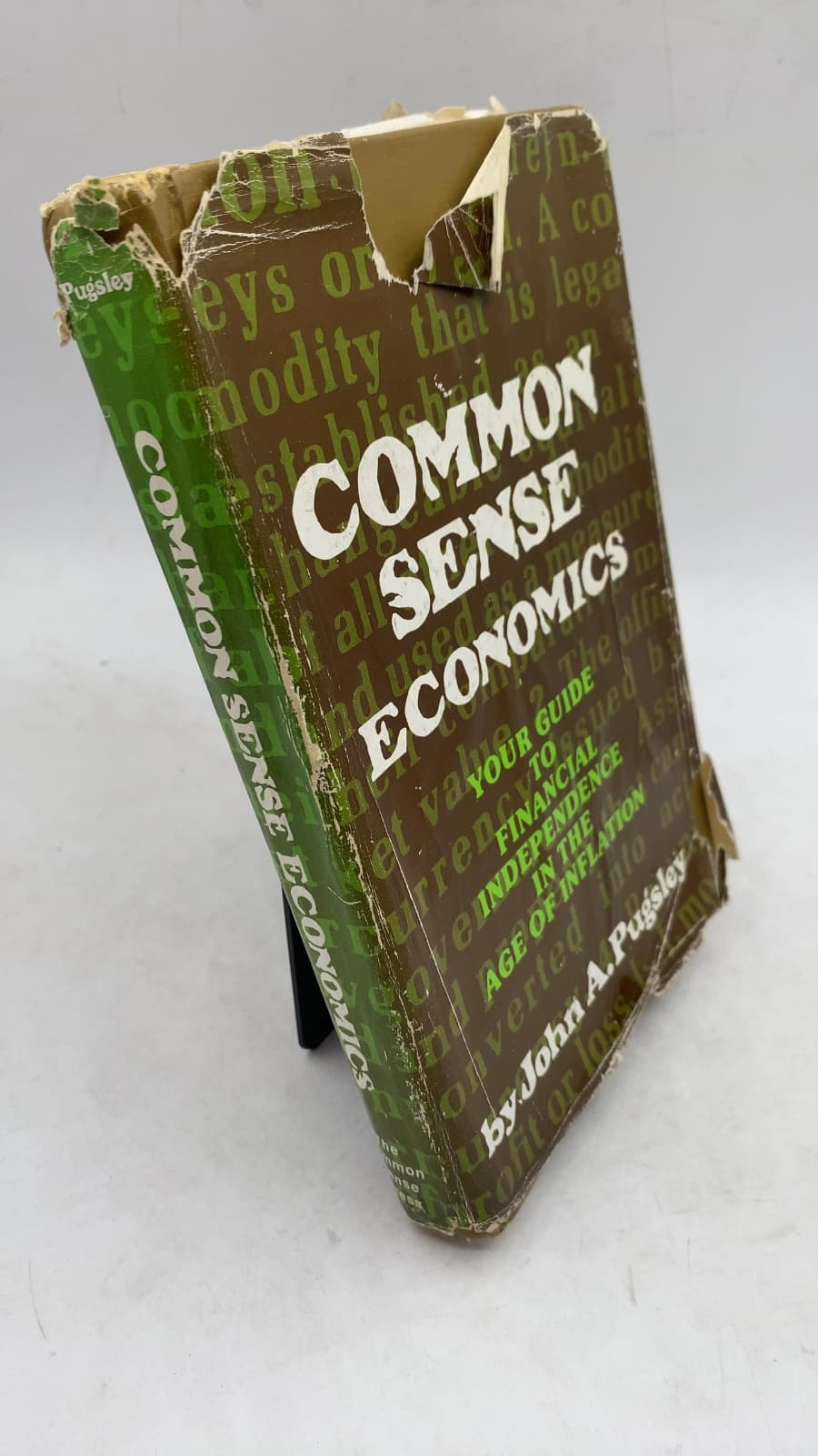 Common Sense Economics: Your Guide to Financial Independence in the Age of Inflation by John A. Pugsley - front cover
