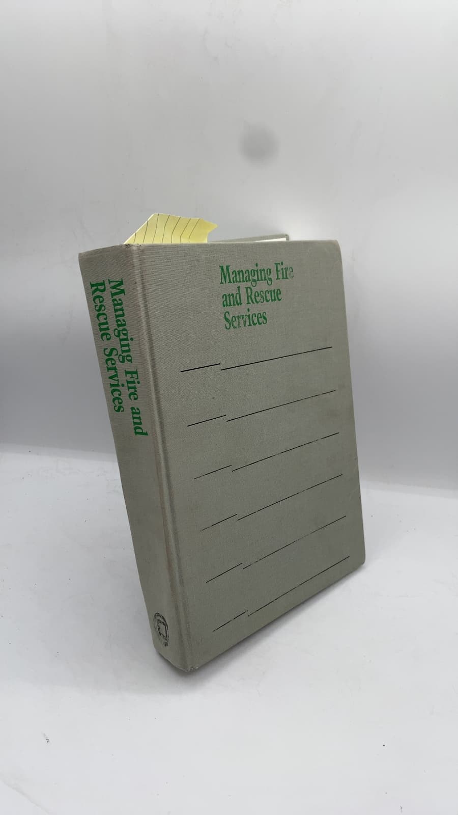 Managing Fire and Rescue Services by Dennis Compton, John Granito (Editors) - front cover