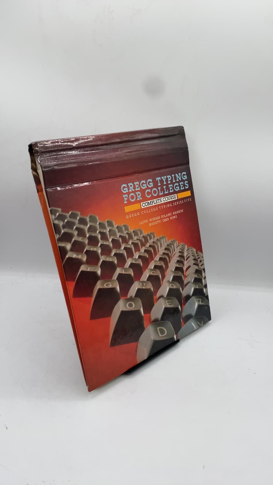 Gregg Typing for Colleges: Complete Course by Alan C. Lloyd, Robert P. Poland, Albert D. Rossetti, Fred E. Winger, Robert N. Hanson, Scott Ober, John L. Rowe - front cover