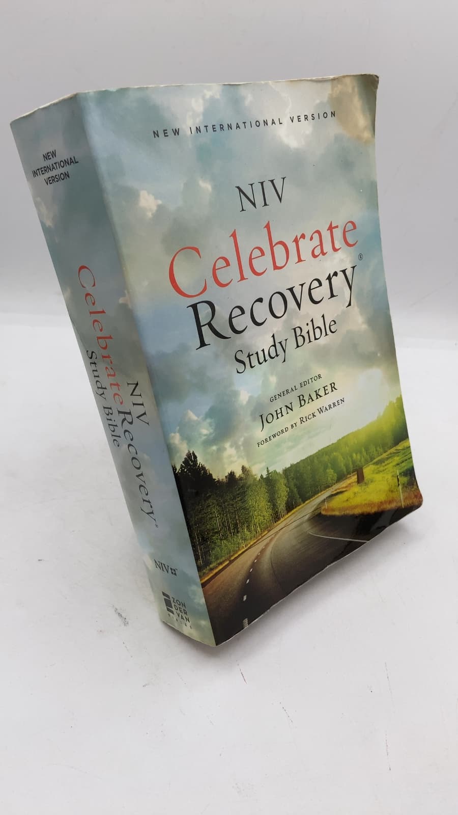 NIV Celebrate Recovery Study Bible by John Baker - front cover