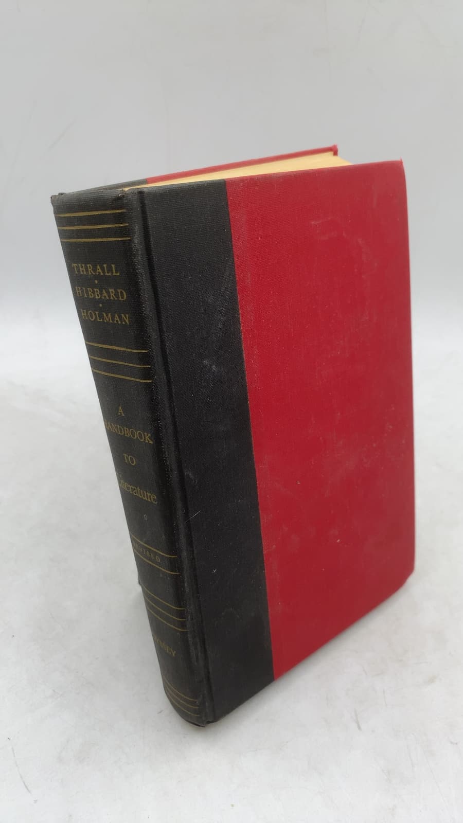 A Handbook to Literature by William Flint Thrall, Addison Hibbard, C. Hugh Holman - front cover