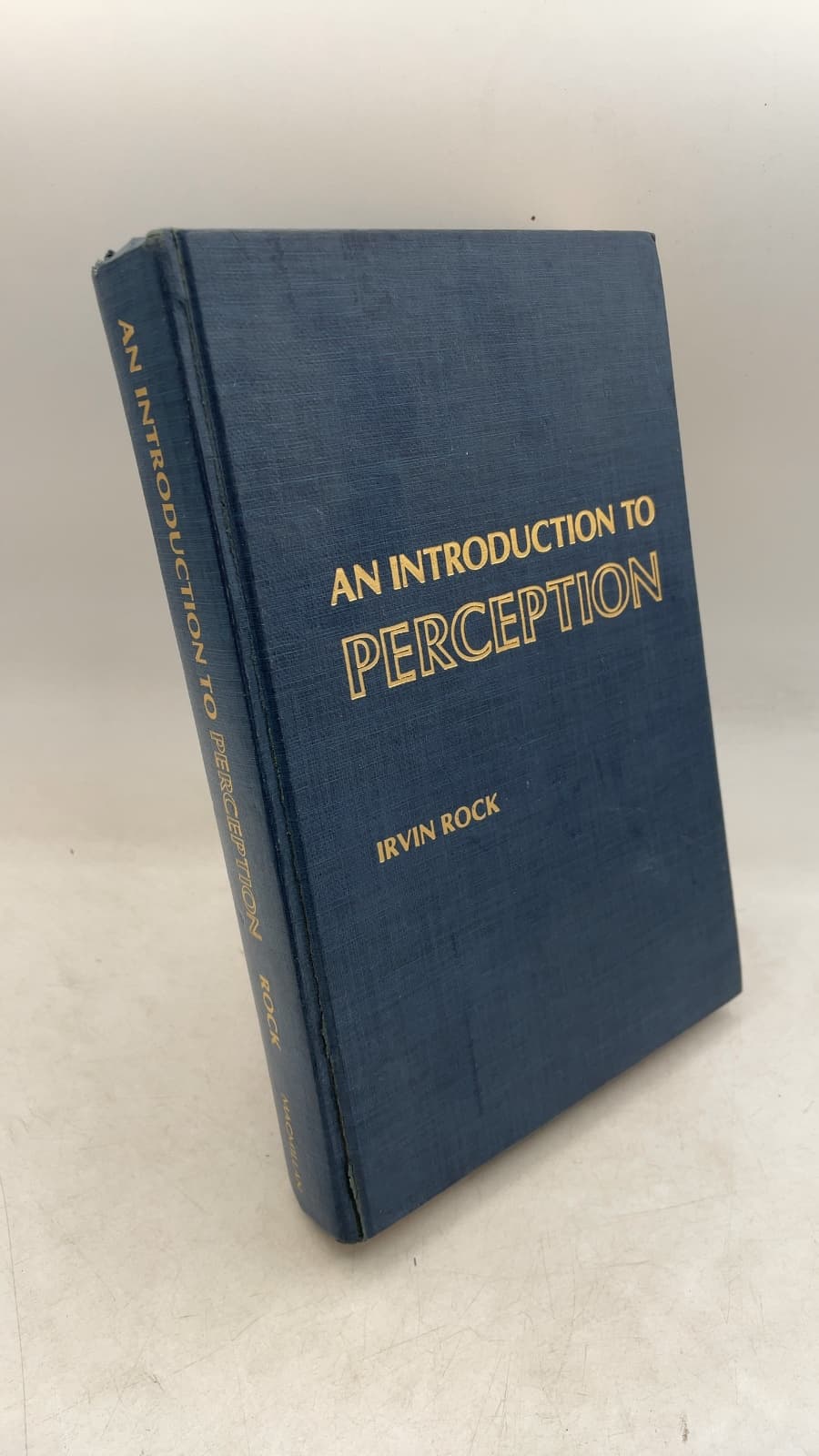 An Introduction to Perception by Irvin Rock - front cover