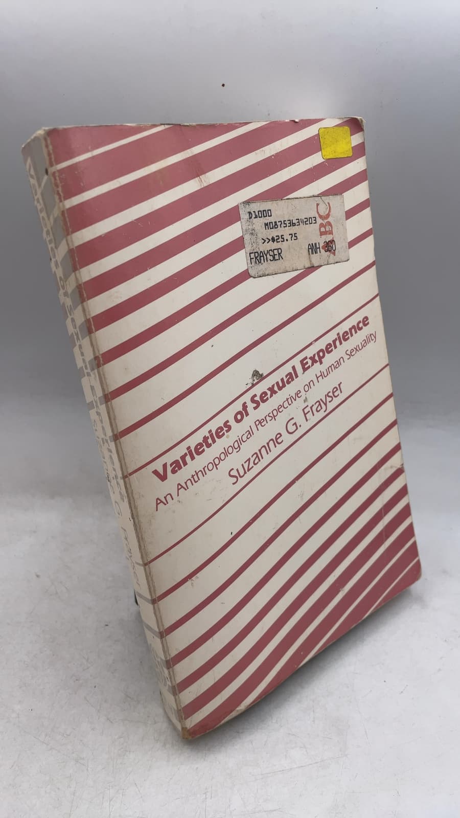 Varieties of Sexual Experience: An Anthropological Perspective on Human Sexuality by Suzanne G. Frayser - front cover