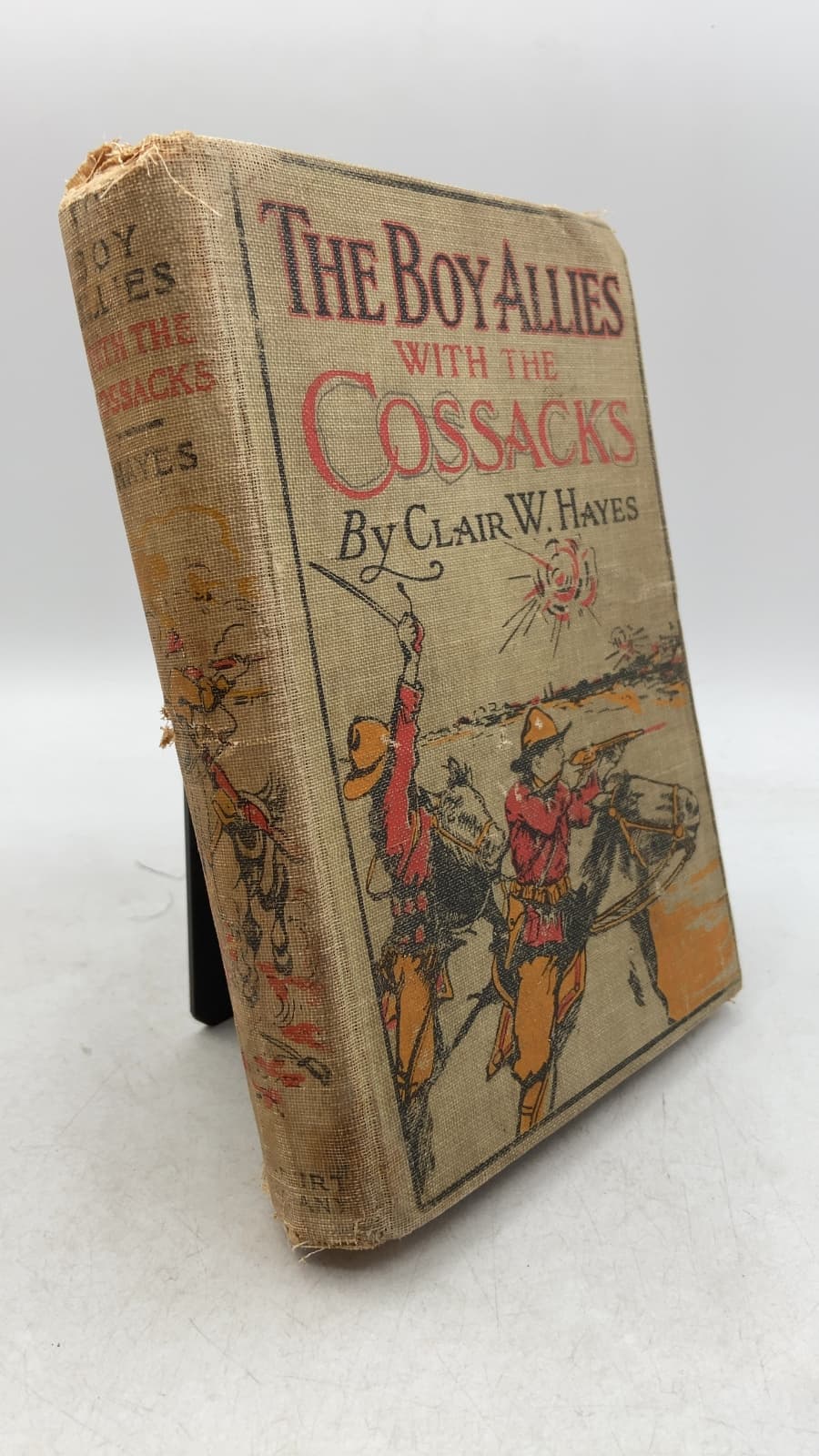 The Boy Allies With The Cossacks by Clair W. Hayes - front cover
