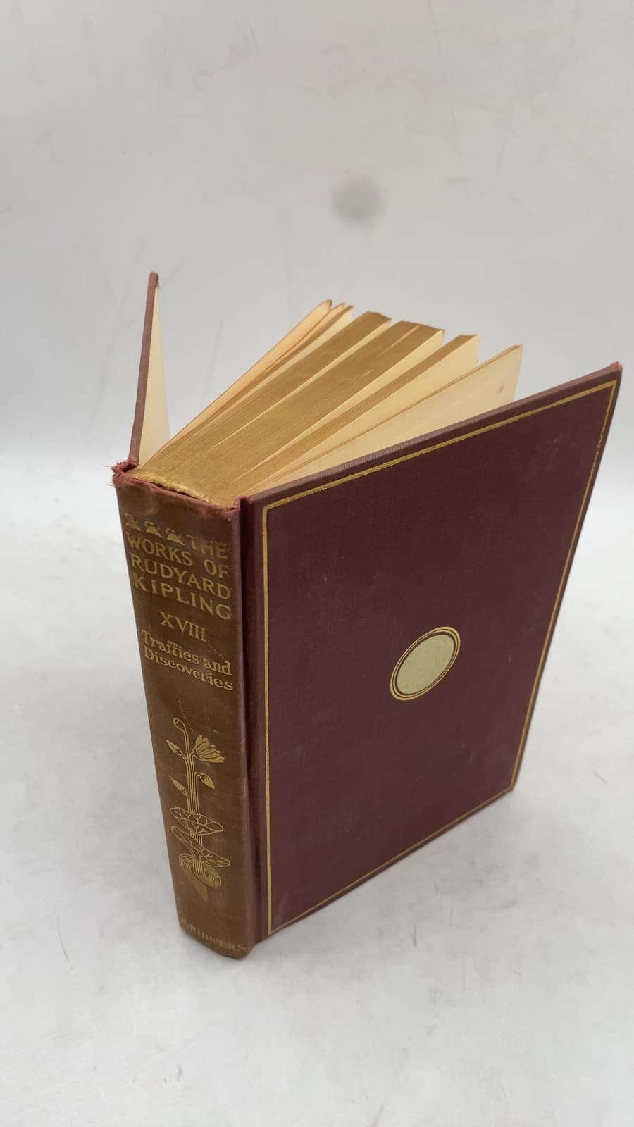 Traffics and Discoveries by Rudyard Kipling - front cover