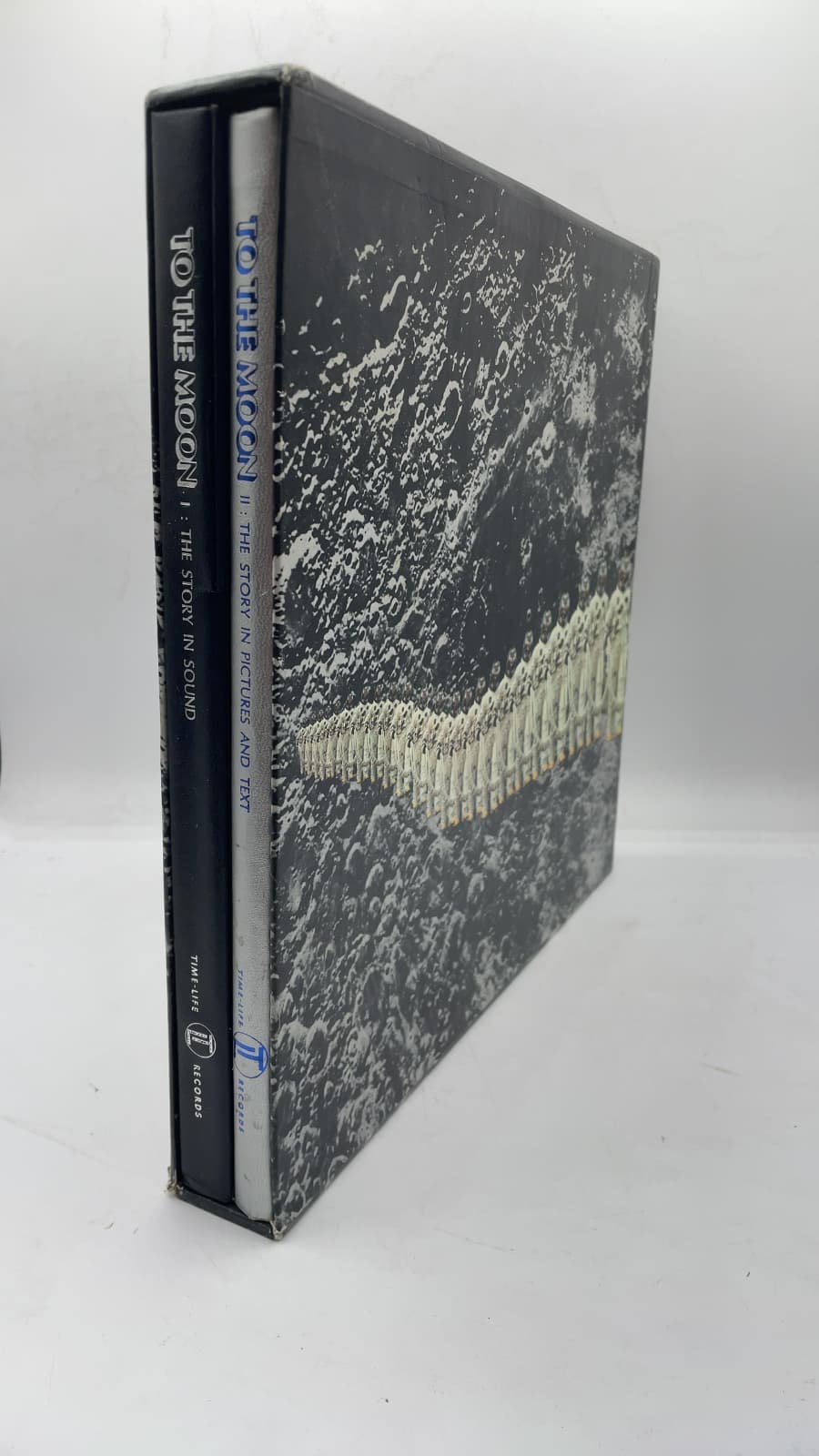 To the Moon: The Story in Pictures and Text (w/ Records) by Jay Gold (Editor) - front cover